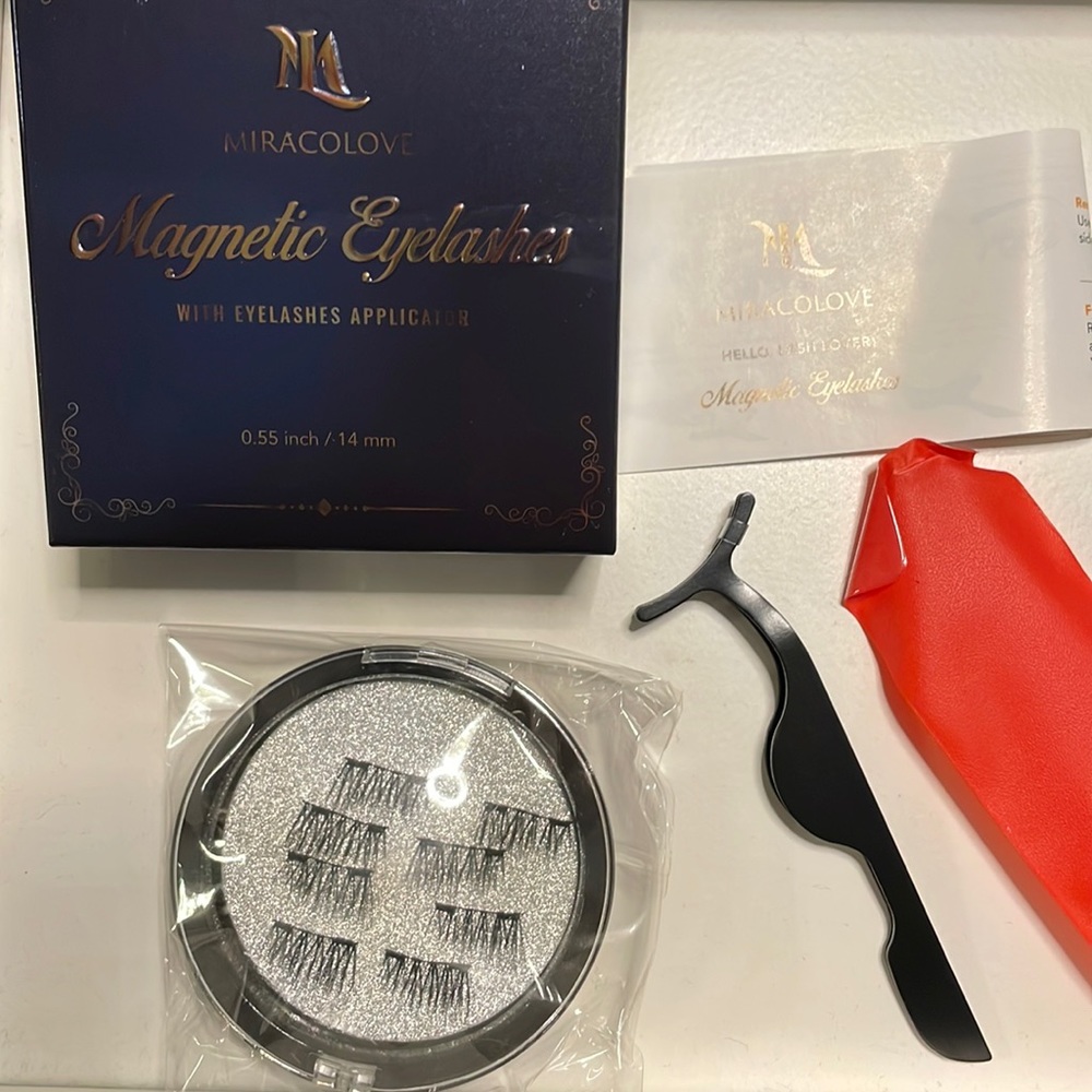 5 sets - Magnetic Eyelash kits with Applicators